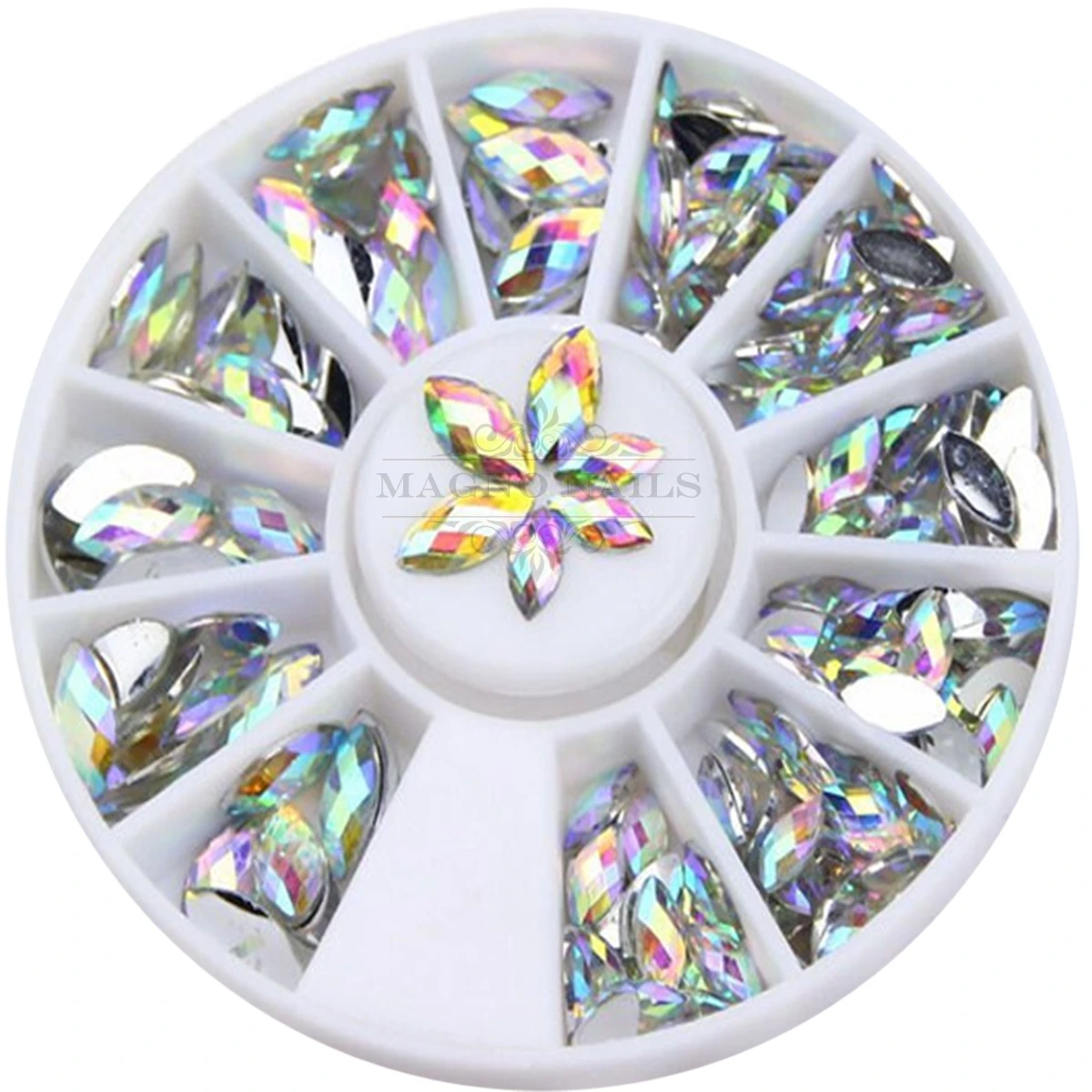 Nail Art Nailart Nageldesign Nägel Glas Strassteine