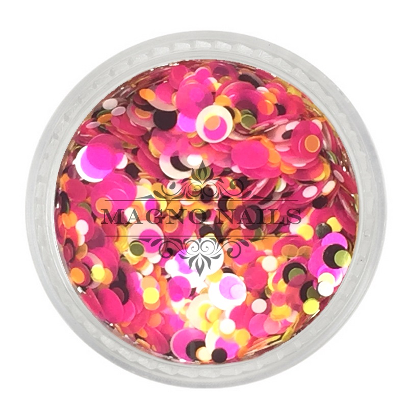 Confetti / Pailetten rund Nägel Naildesign Nail Art Online Shop günstig