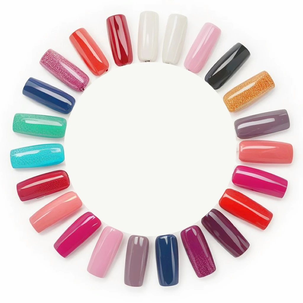 Nach Farben sortiert Nägel Naildesign Nail UV Gel Farbgel Online Shop günstig