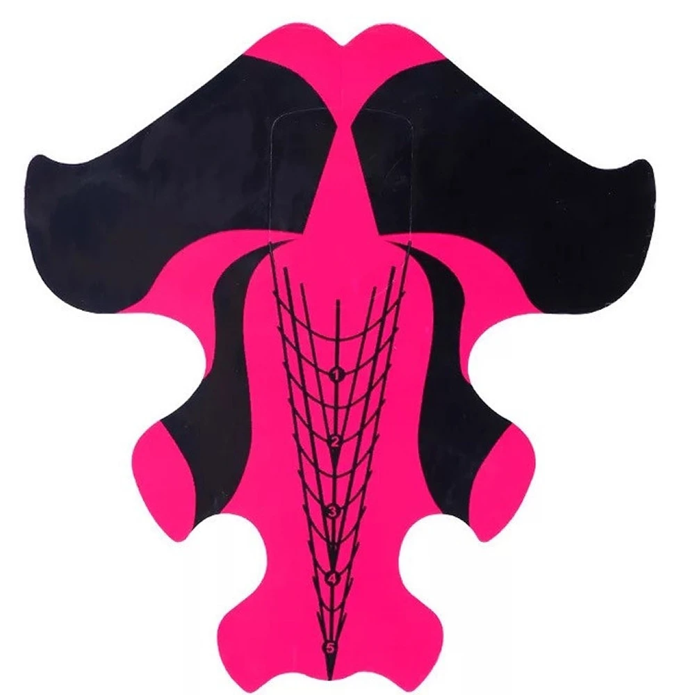 Schablonen Verlängerung Papier Modellier Nageldesign Nägel Nailart Shop