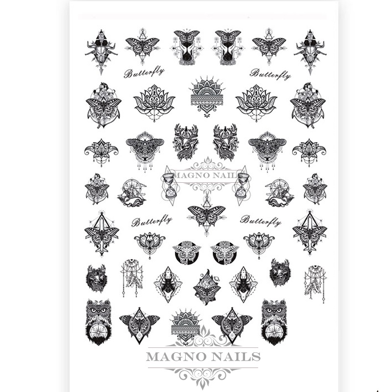 Nail Art Nailart Nageldesign Nägel 2D Sticker
