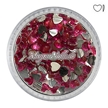 Nail Art Nailart Nageldesign Nägel Strasssteine Herzen Valentine