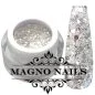 Preview: UV Gel - 1321 - Glitter Gel - Bright Silver silber Glitzer Gel Glitzergel Nageldesign Nägel Nails Nagelstudio