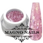 Preview: Rosa Glitter Gel - Rainbow Pink