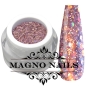 Preview: Glitzergel mit Pailetten in altrosa
