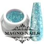 Preview: UV Gel - 1378 - Glitter Gel - Magic Sky blau Pailetten Glitzer Gel Glitzergel Nageldesign Nägel Nails Nagelstudio
