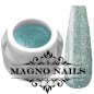 Preview: UV Gel - 1384 - Glitter Gel - Ice Water hellblau Glitzer Gel Glitzergel Nageldesign Nägel Nails Nagelstudio