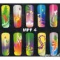Preview: MPF 4 Airbrush Schablone Nail Nagelstudio Nägel Nailart Nail art