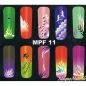 Preview: MPF11 Airbrush Schablone Nail Nagelstudio Nägel Nailart Nail art