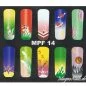Preview: MPF14 Airbrush Schablone Nail Nagelstudio Nägel Nailart Nail art