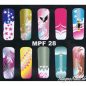 Preview: MPF 28 Airbrush Schablone