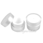 Preview: Designer Acryl Leerdose weiß 50ml  Nagelstudio Gel Acryl Designer Leere Dose