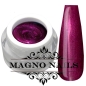 Preview: Dunkel Pinkes Weinrotes Metallic Gel Nageldesign