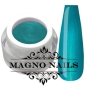 Preview: Dunkel Mint Metallic Pearl Perl UV Gel Nageldesign