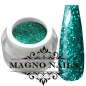 Preview: UV Gel - 830 - Glitter Gel Smaragd Nails Nagelgel Nögel Nail Glitzer