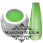 Preview: UV Gel - 846 - Glitter Gel Apple fine Nägel Nagelgel Dosen UV-Gel Color Gel Farbgel Perlmutt Perlgel neongrün