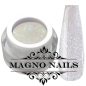 Preview: Weisses Glitzer Glittergel Mix Glitter UV Gel Rainbow Regenbogen