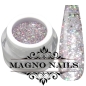 Preview: Multicolor Glitter Pailetten UV Gel Nägel Holo