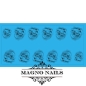Preview: Nail Art Water Airbrush Sticker Nageltatto Nageldesign Wasser Tattos Aufkleber Nageldesign