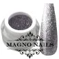 Preview: Dunkelgrau Glitter - Chrome Glitter Glam Gel - Antracite