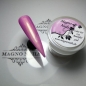 Preview: Zart Pink Metallic Perl Pearl UV Gel aufgetragen deckend