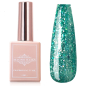 Preview: UV Gel - 4744 - Chrome Glam Gel - Galaxy Green