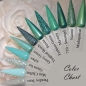 Preview: Farbpalette Winterfarben Grün Mint Weiß