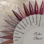 Preview: Nude Pink Purple Color Chart UV Gel