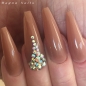 Preview: UV Gel - 206 - Aufbau Make Up Gel - Dark Nude