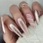 Preview: Winterdesign - Chrome Glitter Glam Gel - Rose Gold