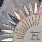 Preview: Farpalette Disco Cat Eye Catexye Gele Flakes Refkektierend Farbkarte Diamond Nageldesign Nail Nägel