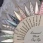 Preview: Farpalette Disco Cat Eye Catexye Gele Flakes Refkektierend Farbkarte Diamond Nageldesign Nail Nägel