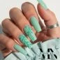Preview: Farbgel mint - pastel Farben Nageldesign Ideen Schnörkel
