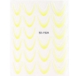 Preview: 2D French Line - Ombré French Sticker gelb SD-1924