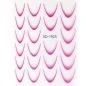Preview: 2D French Line - Ombré French Sticker pink SD-1925