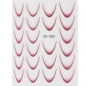 Preview: 2D French Line - Ombré French Sticker weinrot SD-1932