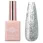 Preview: UV Gel - 6007 - Glitter Gel Lack - Silver Frost