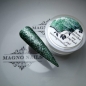 Preview: UV Gel - Grün Glitzer - Chrome Glitter Glam Gel - Long Beach