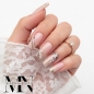 Preview: Light Rose Make-up Gel mit Herbst Desings - Cover Gel zartrosa