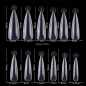 Preview: 120 x Dual System - Stiletto Tips in einer Box