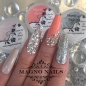 Preview: Pastel Orange Nägel - Nageldesign Ideen