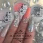 Preview: Pastel Orange Nägel - Nageldesign Ideen