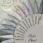 Preview: Farbpalette Disco Gele Reflektierend Glitter Glitzer Flash Effekt Nägel Nageldesign Nails Farbkarte Colorchart Nageltips Farbtips