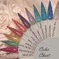 Preview: Farbpalette Disco Gele Reflektierend Glitter Glitzer Flash Effekt Nägel Nageldesign Nails Farbkarte Colorchart Nageltips Farbtips