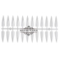 Preview: Präsentation Stiletto Tips mit 240 Tips Natur Nageldesign Nägel Nails Nagelstudio