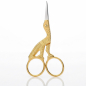Preview: Storchenschere Storchen Schere güstig gold