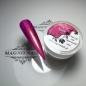 Preview: Pink Gold Metallic Perl Pearl UV Gel aufgetragen deckend
