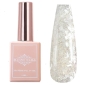 Preview: UV Gel - 5701 - Marmor Glam Gel - White Frost