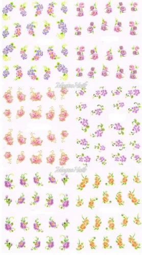 2D Nail Art Sticker
