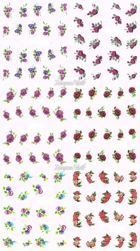 2D Nail Art Sticker